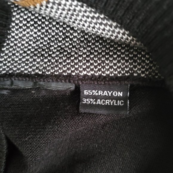 Steve Harvey Mens Celebrity Edition V-Neck Knit Stripe Plaid Vest Gray/Black XXL - Picture 10 of 10